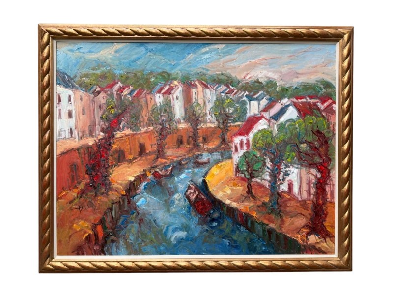  - Southern light in Utrecht Ledig Erf, Oudegracht