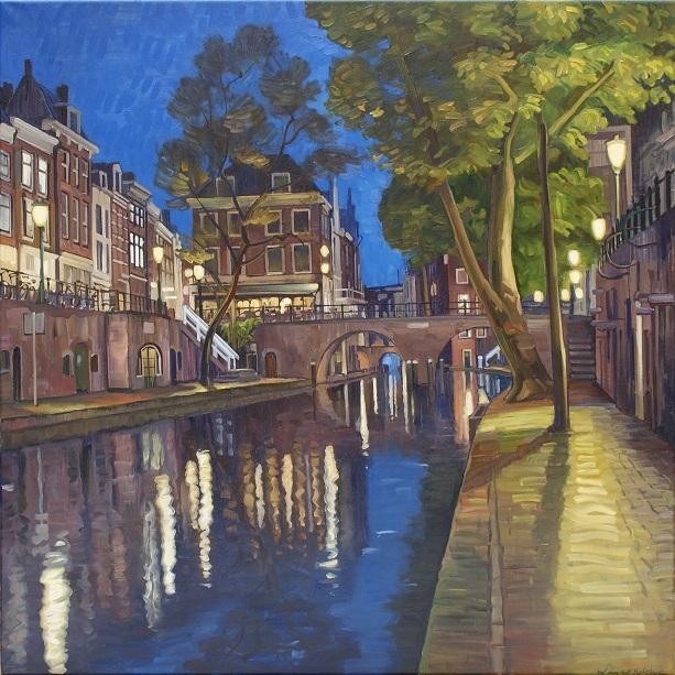 Willem van der Hofstede - Gaardbrug - Blue Hour